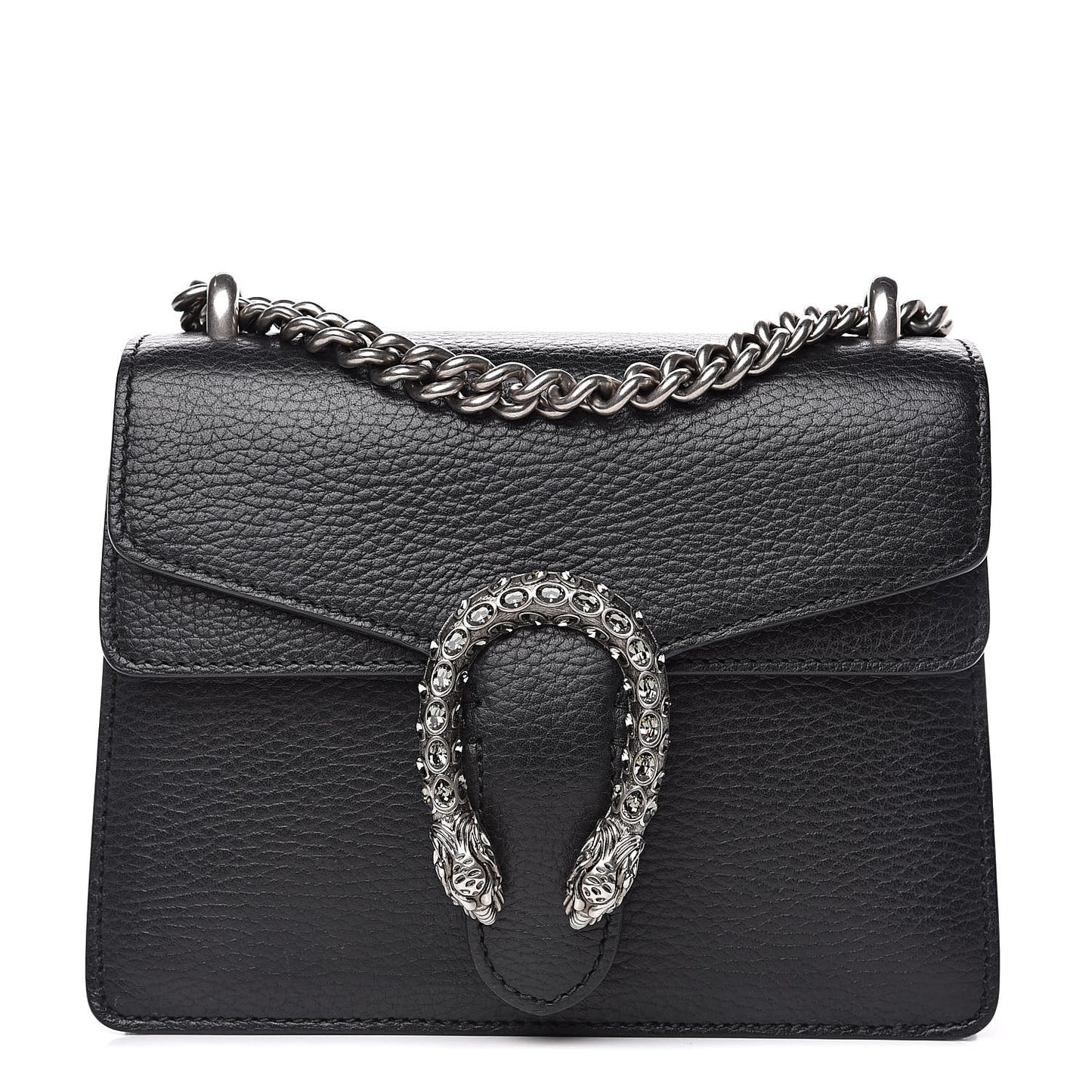 Calfskin Mini Dionysus Shoulder Bag Black