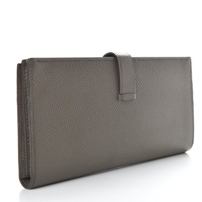 Hermes Epsom Bearn Gusset Wallet Etain 3 of 9