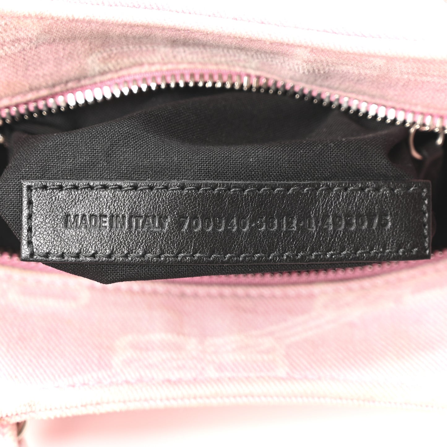 Denim BB Monogram Neo Cagole Handbag XS Pink