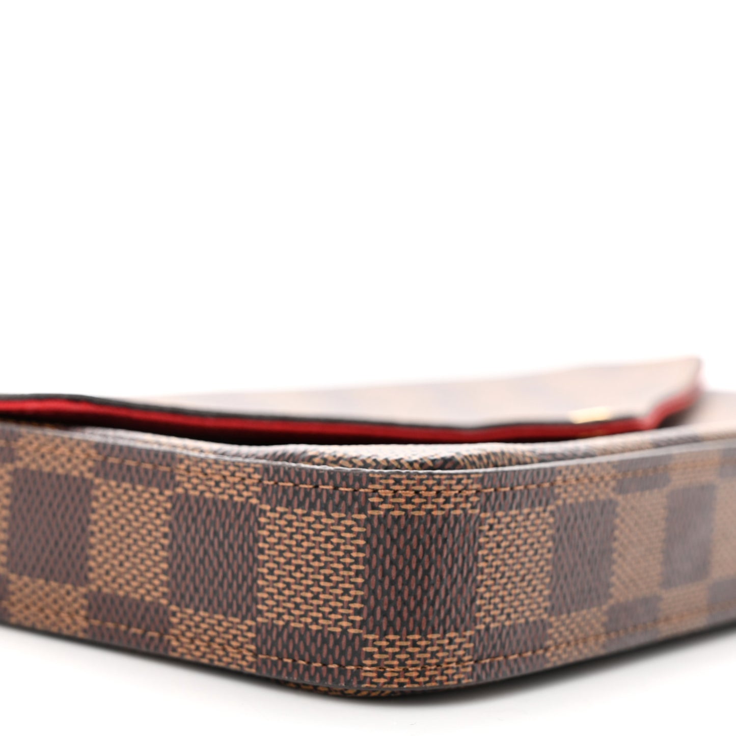 Damier Ebene Pochette Felicie Chain Wallet