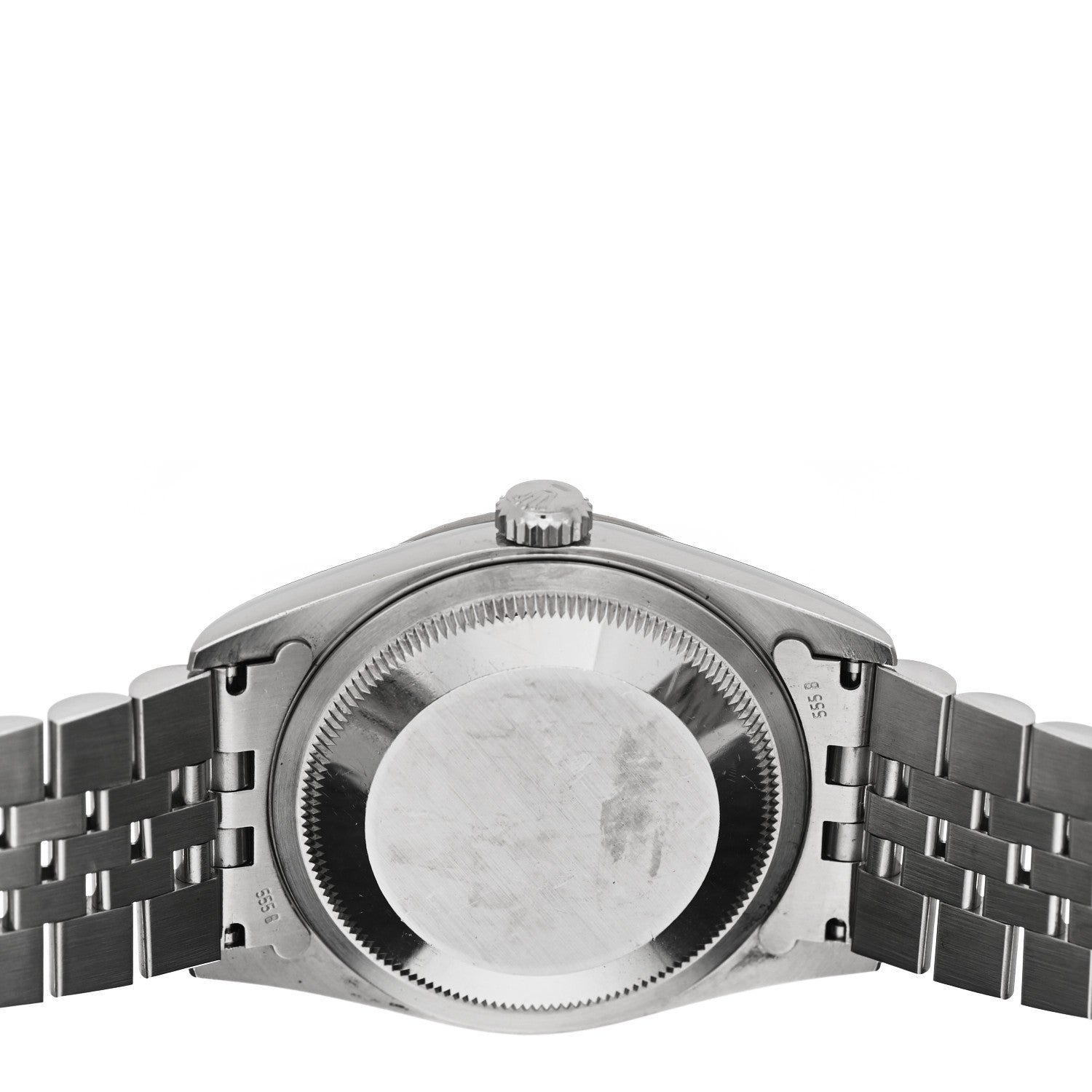 Rolex Stainless Steel 18K White Gold 36mm Oyster Perpetual Datejust Watch White Roman 16234 4 of 4