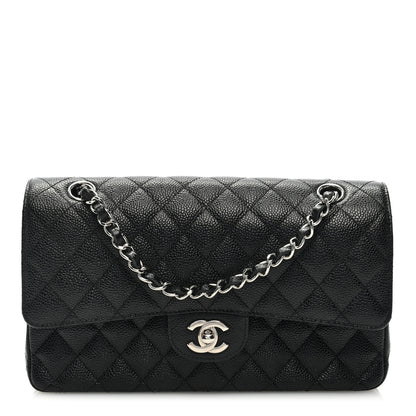Chanel Caviar Quilted Medium Double Flap Black 1 of 9