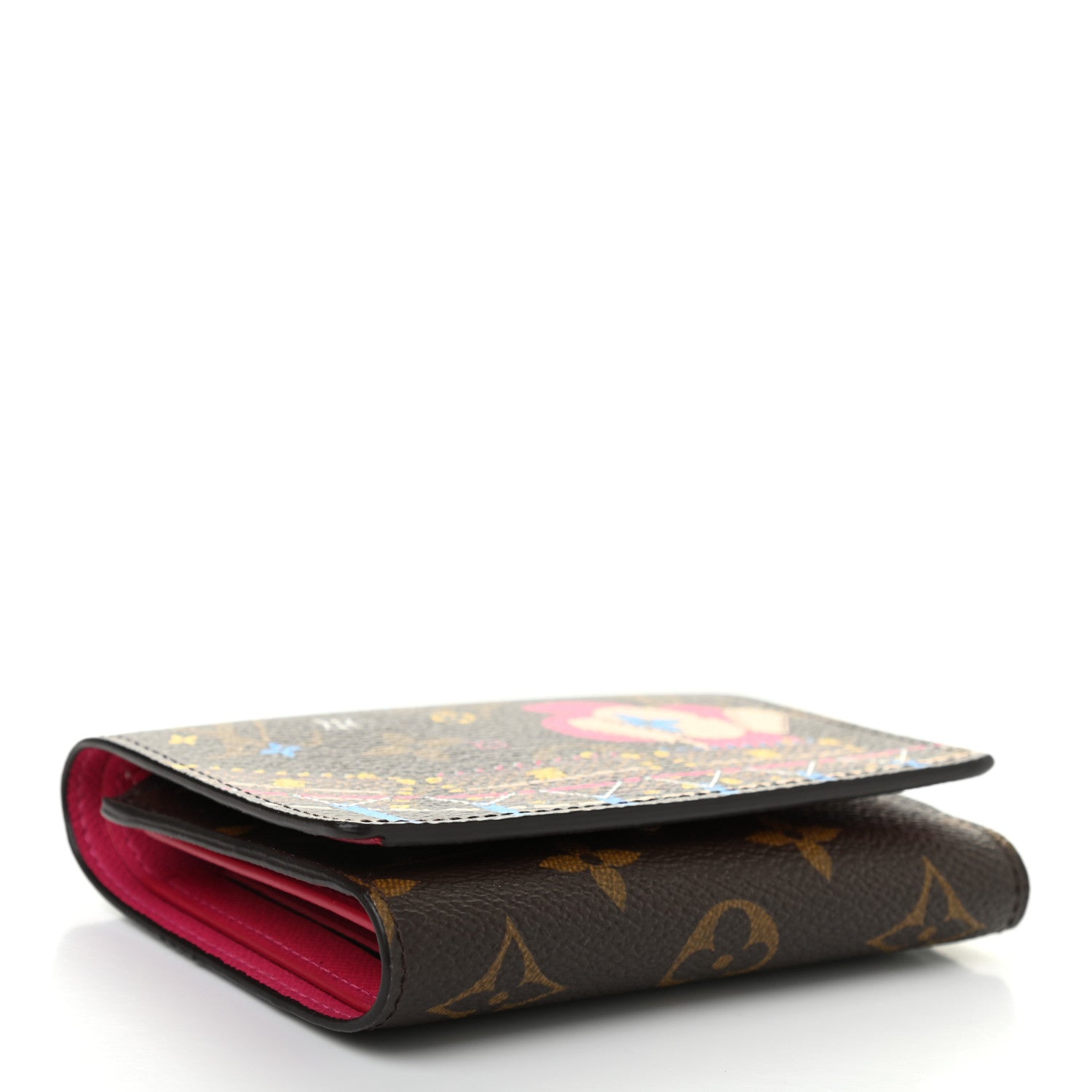 Louis Vuitton Monogram 2020 Christmas Animation Roller Coaster Victorine Wallet Pivoine 4 of 7