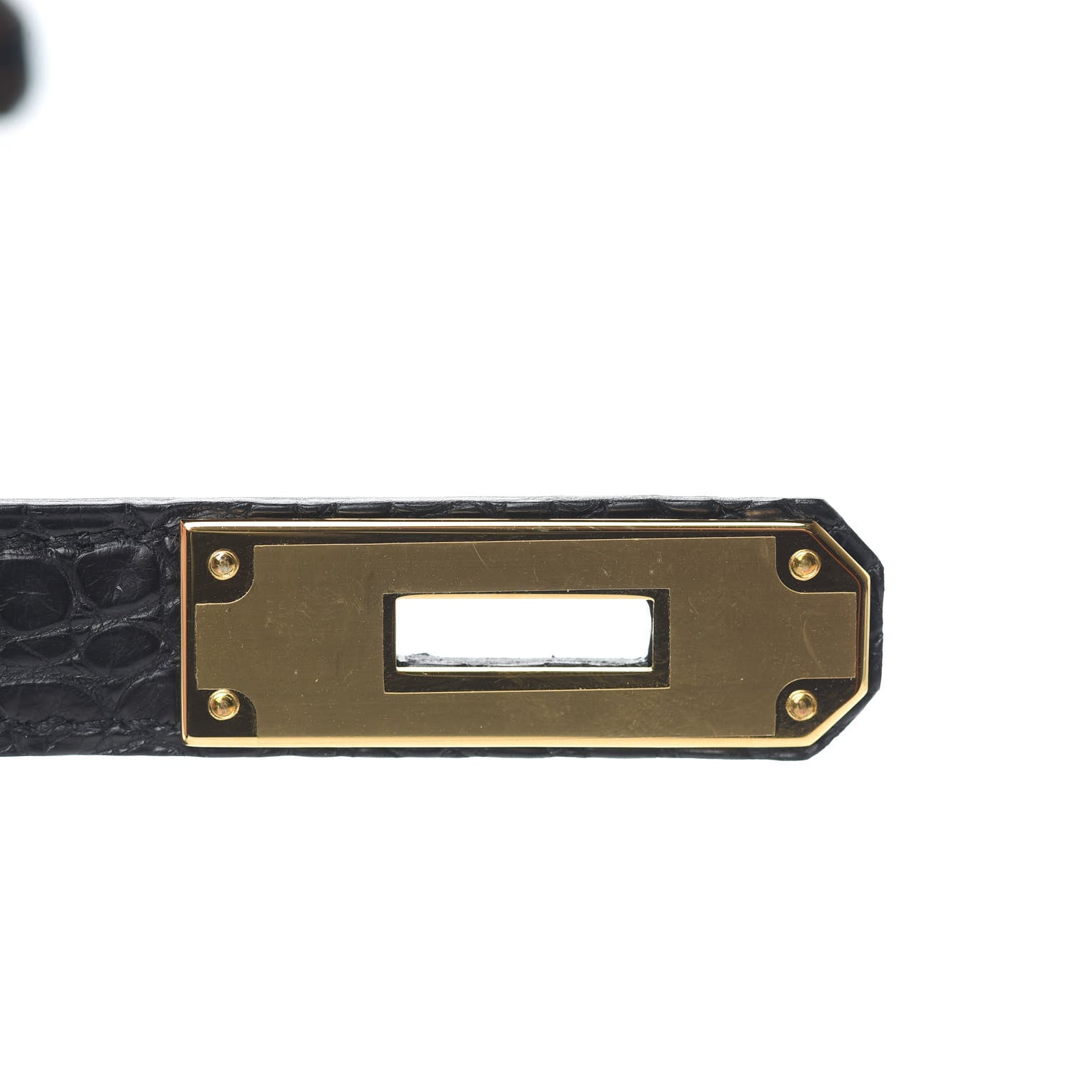 Hermes Togo Matte Alligator Birkin Touch 30 Black 28 of 37