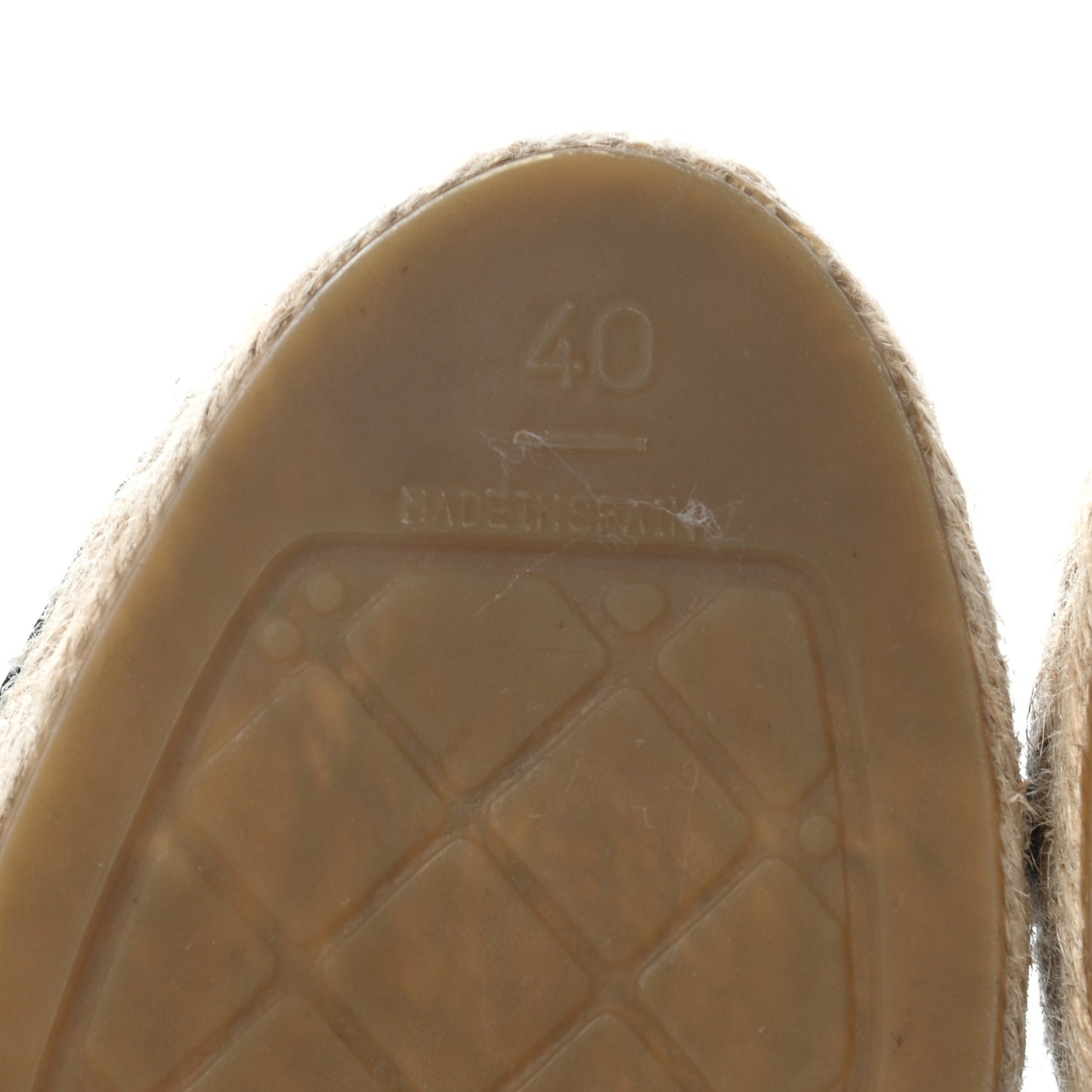 Suede Pearl CC Espadrilles 40 Teal
