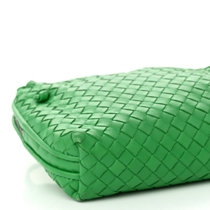 Bottega Veneta Nappa Intrecciato Nodini Crossbody Messenger Green 10 of 11