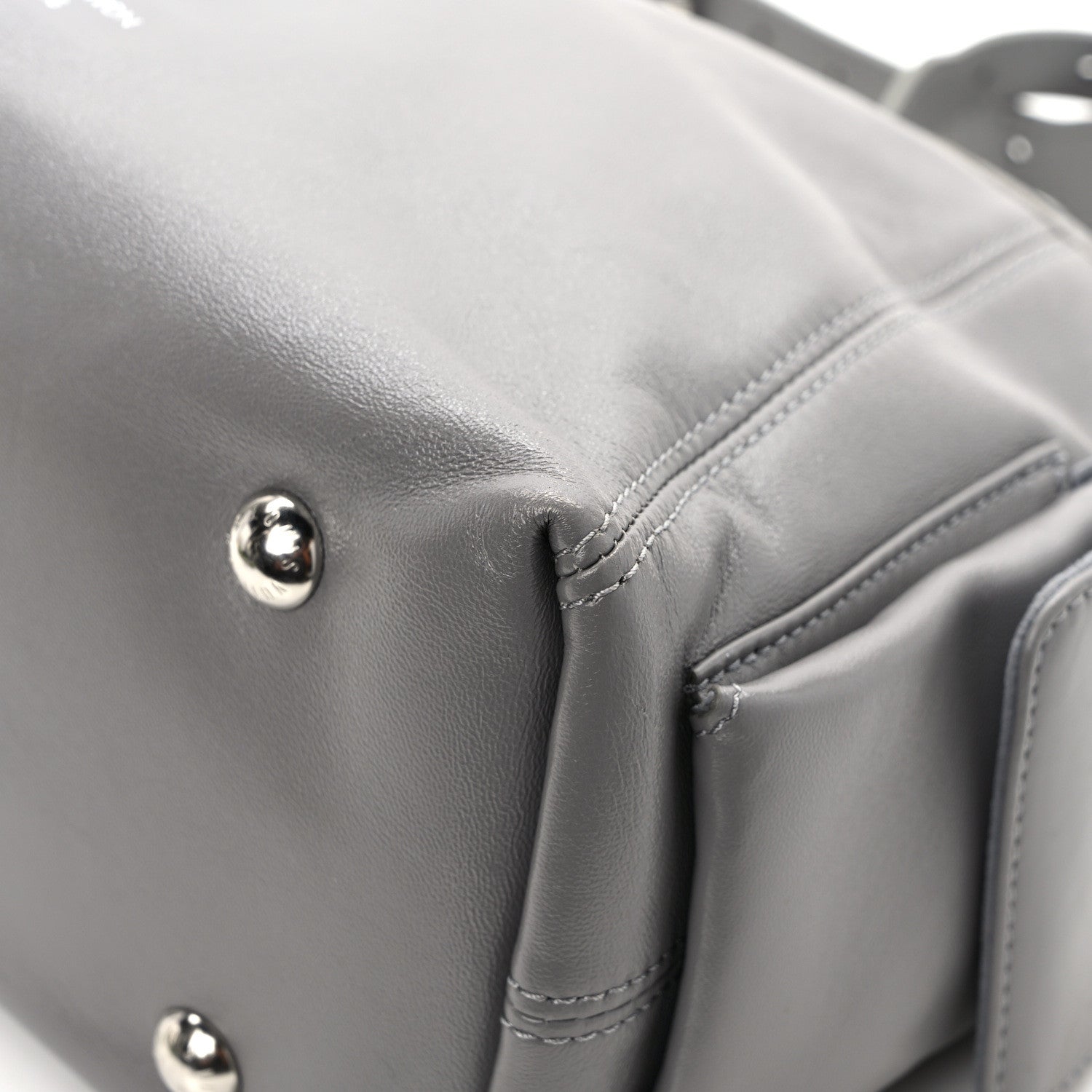 Louis Vuitton Lambskin CarryAll Cargo Vibe PM Trianon Gray 11 of 13