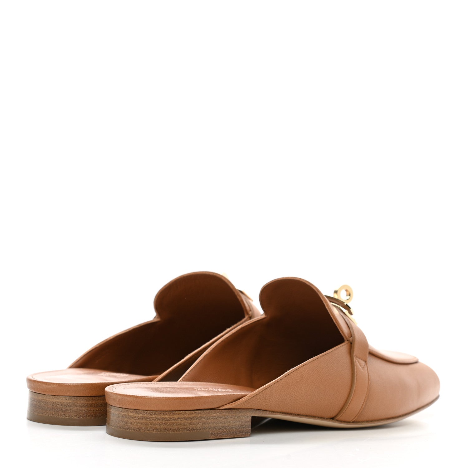 Hermes Goatskin Oz Mules 38 Palissandre 4 of 9