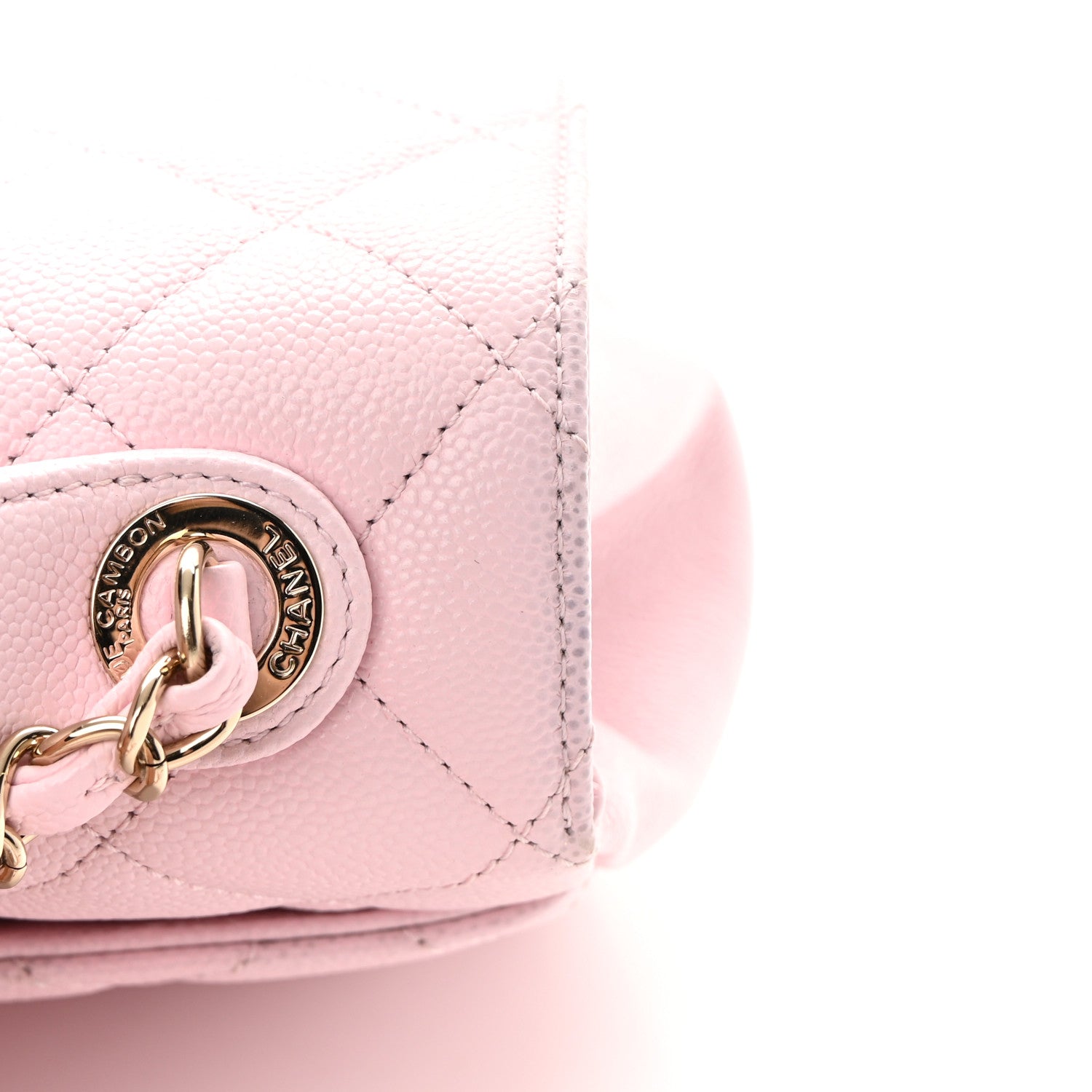 Chanel Caviar Quilted Medium Business Affinity Flap Light Pink 16 of 17