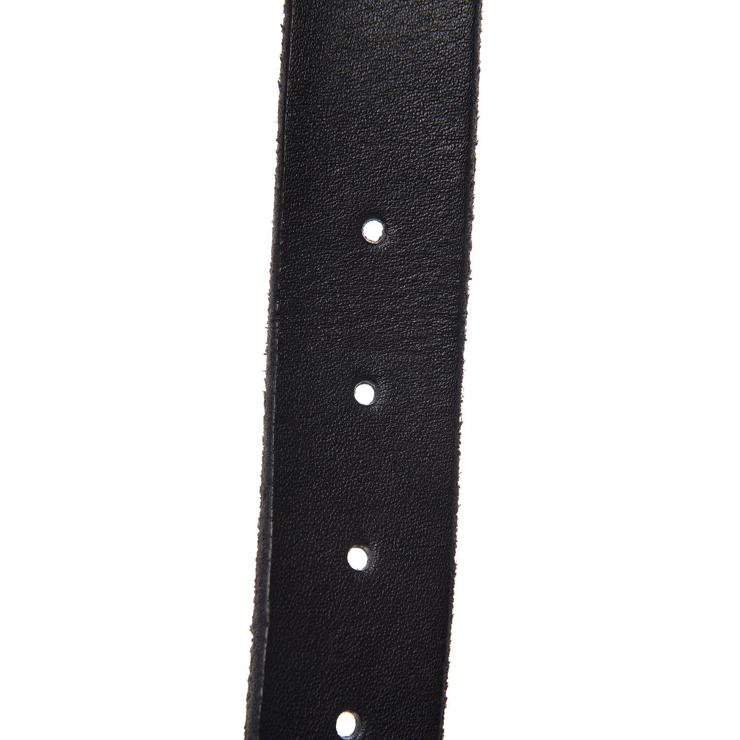 Gucci Cuoio Toscano Nickel Double G 30mm Belt 90 36 Black 7 of 8