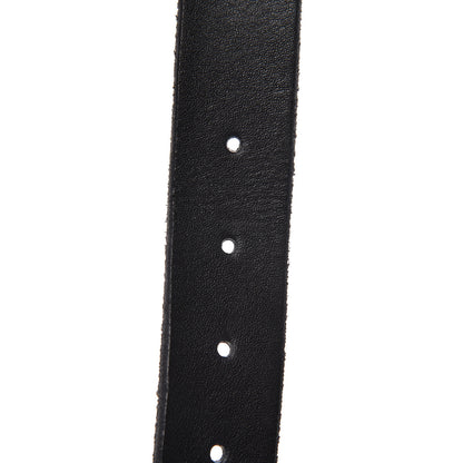 Gucci Cuoio Toscano Nickel Double G 30mm Belt 90 36 Black 7 of 8