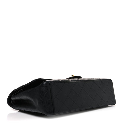 Chanel Caviar Maxi Single Flap Black 4 of 11