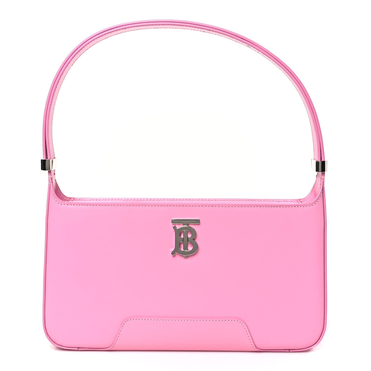 Burberry Smooth Calfskin TB Shoulder Bag Primrose Pink 1 of 10
