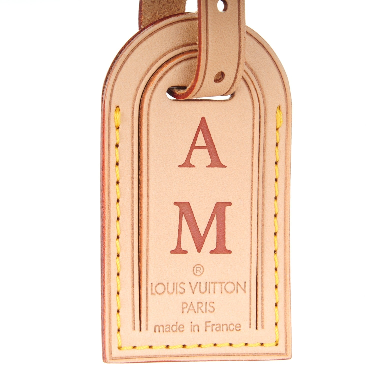 Louis Vuitton Vachetta Luggage Tag 4 of 4