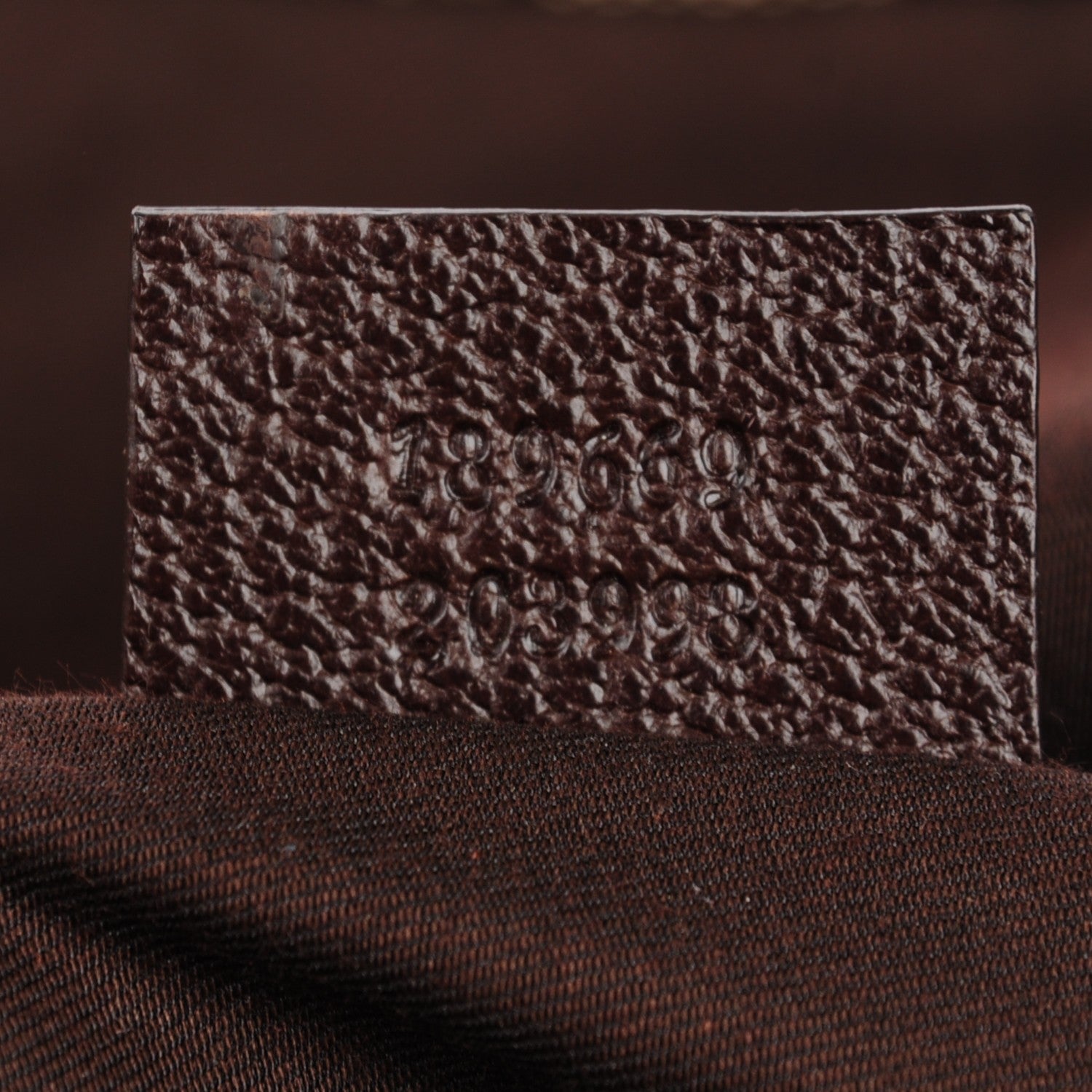 Gucci GG Monogram Medium Web Handle Vertical Tote Bag Dark Brown 7 of 7