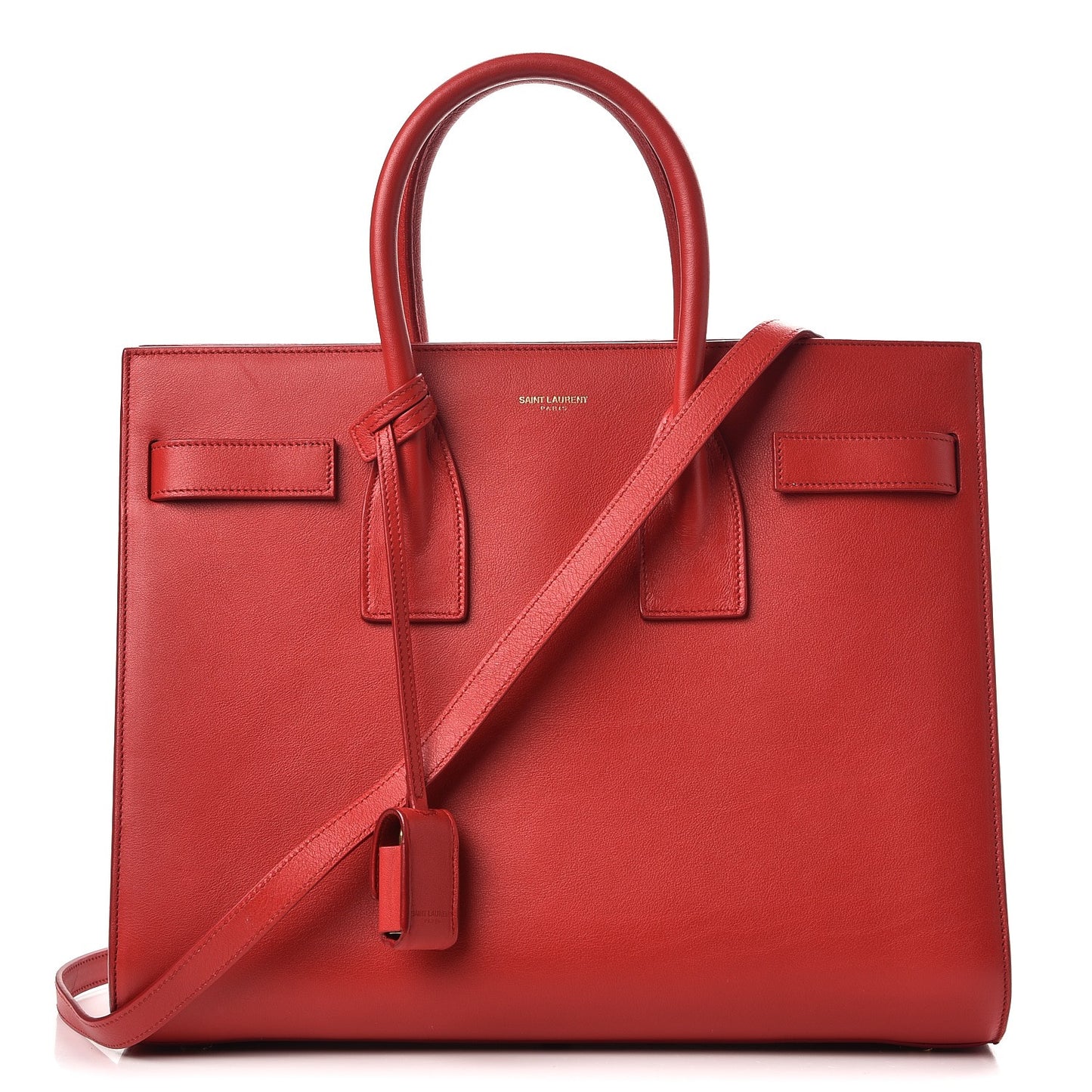 Calfskin Small Sac De Jour Rouge Orient