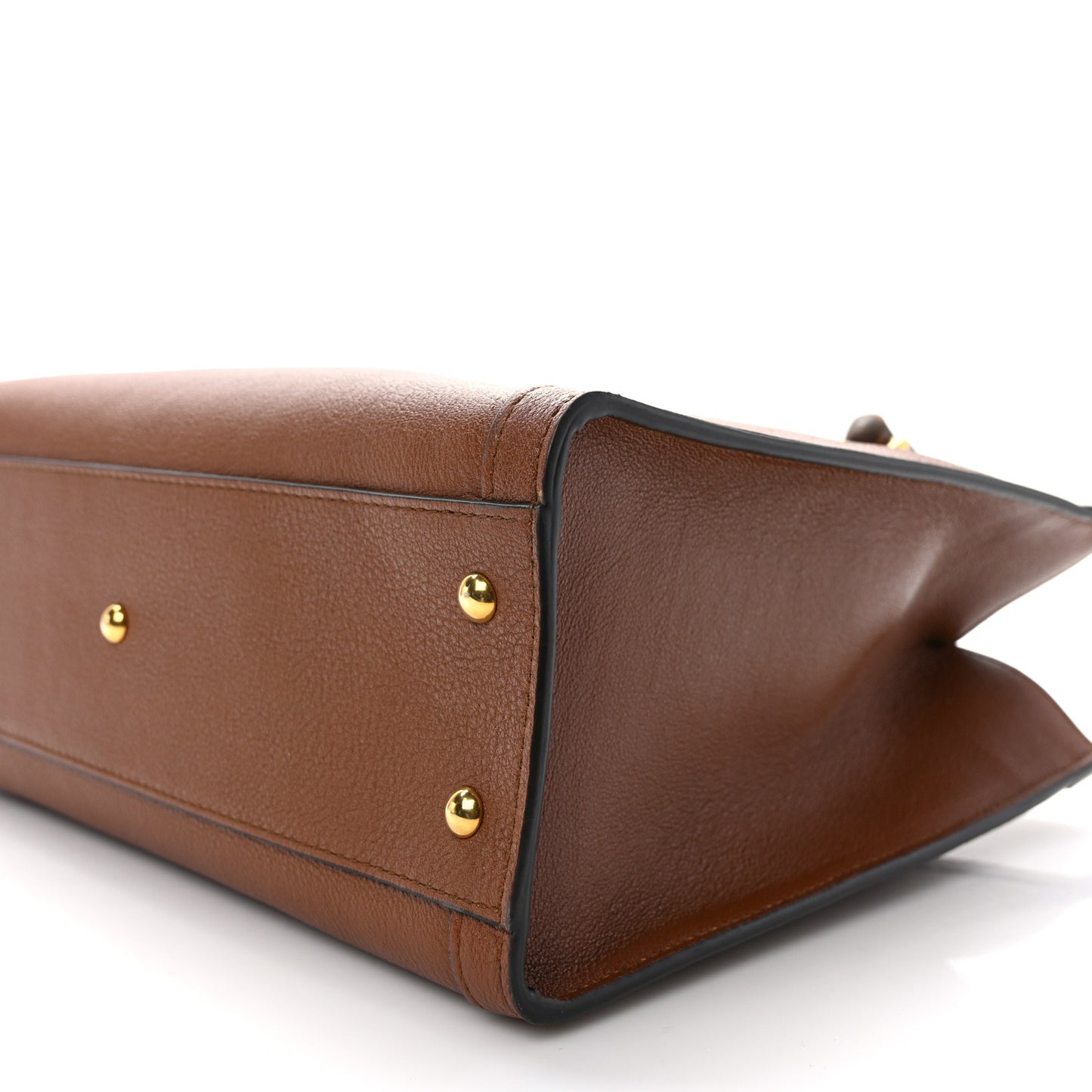 Wonka Grain Calfskin Small Diana Tote Bag Cuir