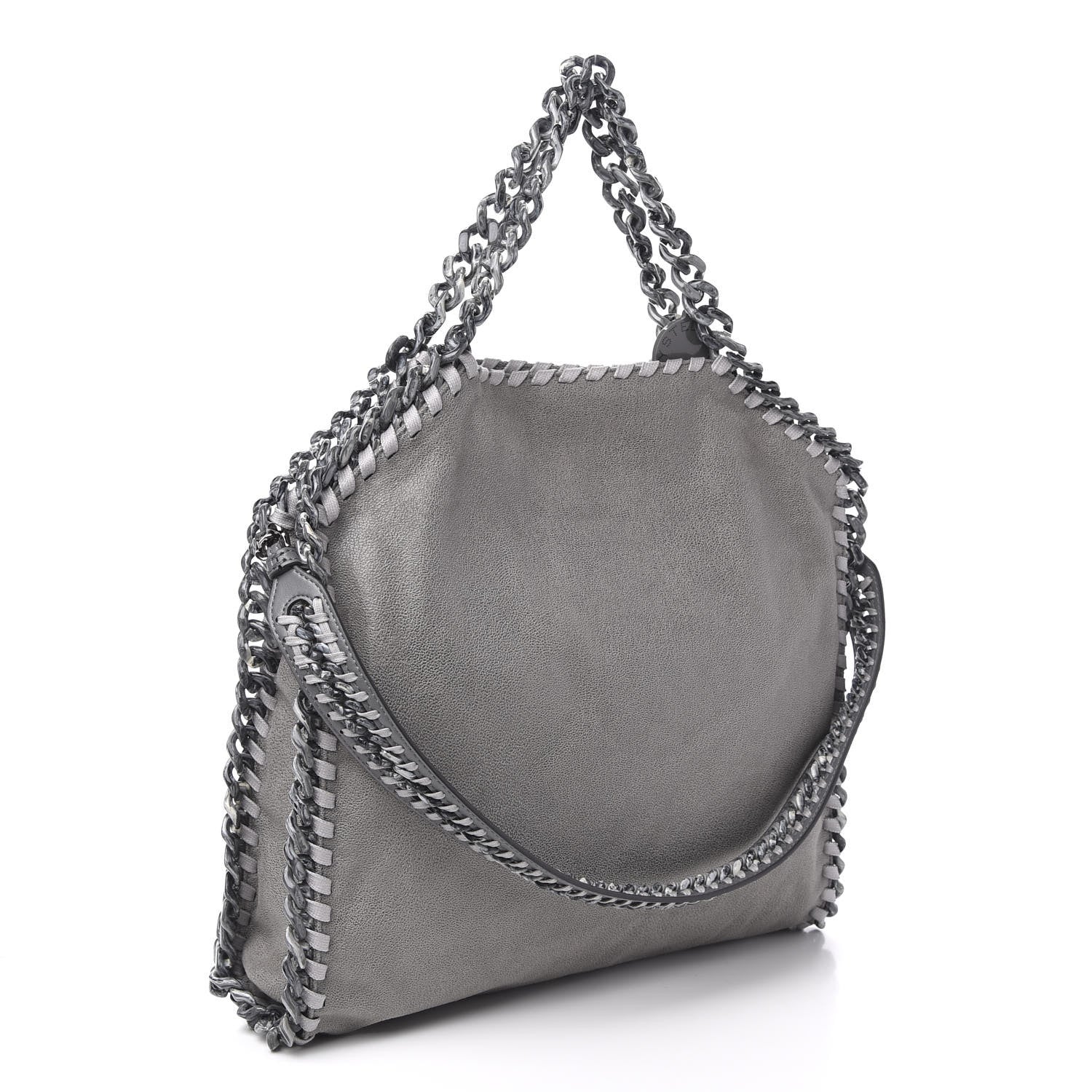 Stella McCartney Shaggy Deer Candy Falabella Grey 4 of 10