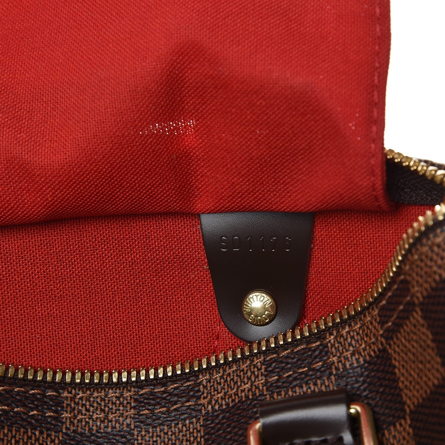 Louis Vuitton Damier Ebene Speedy Bandouliere 25 8 of 8