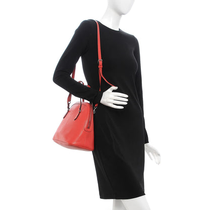 Gucci Dollar Calfskin Medium Dome Bag Sporting Red 2 of 12