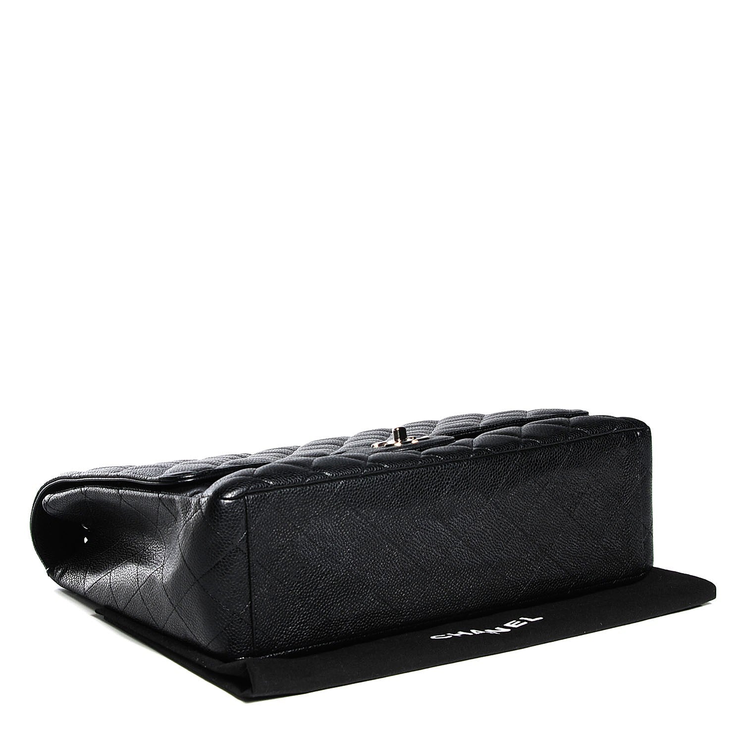 Chanel Caviar Quilted Maxi Single Flap Black 4 of 8