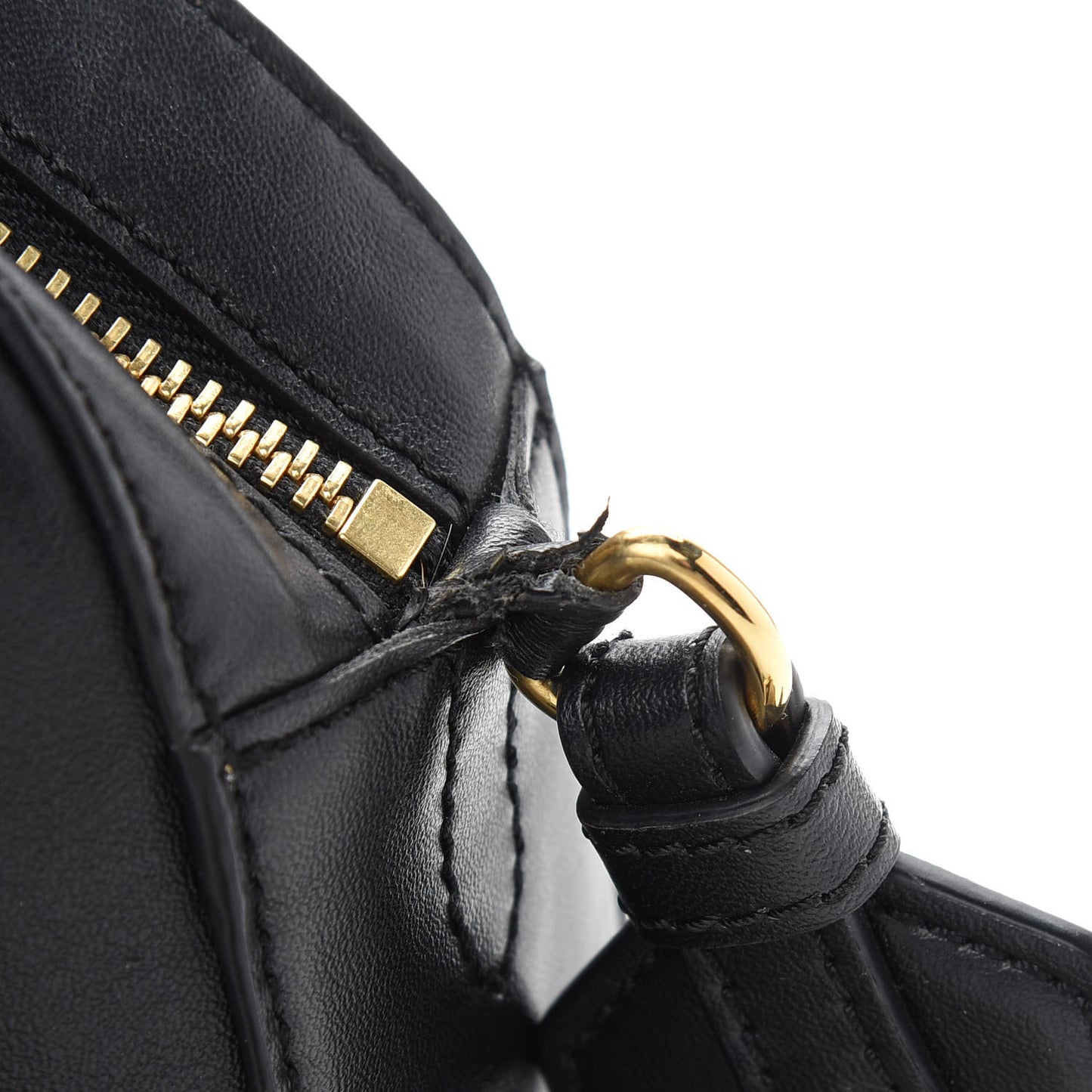 Eco Alter Nappa Perforated Logo Mini Bag Black