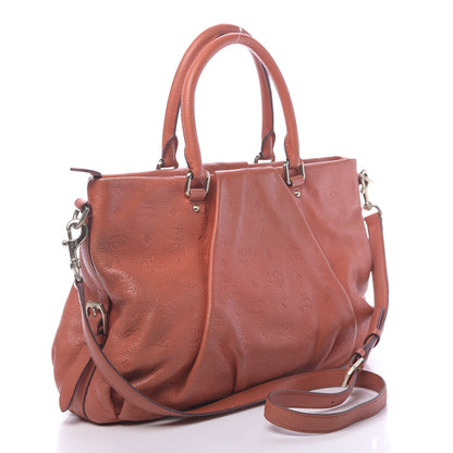 MCM Calfskin Ottomar Monogram Tote Hot Coral 3 of 14