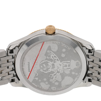 Gucci Stainless Steel 29mm G-Timeless Bee Quartz Watch Pink 4 of 5