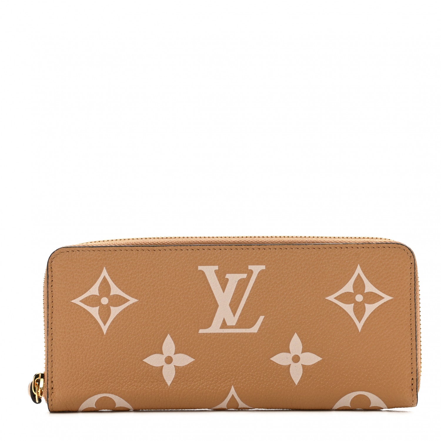 Louis Vuitton Empreinte Monogram Giant Clemence Wallet Arizona Creme 1 of 7