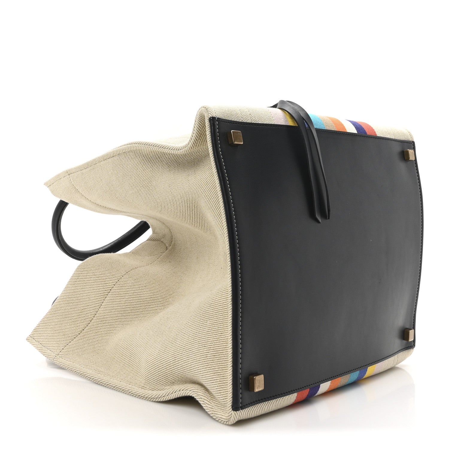Celine Cotton Canvas Medium Phantom Luggage Multicolor 4 of 9