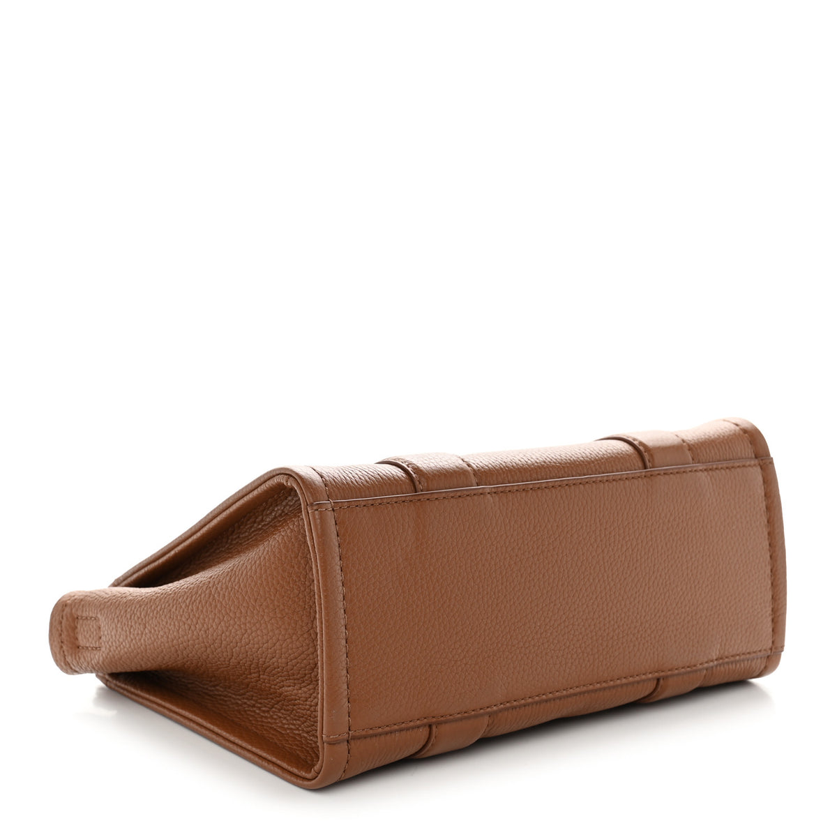 Marc Jacobs Grained Calfskin Small The Tote Bag Argan Oil 3 of 9