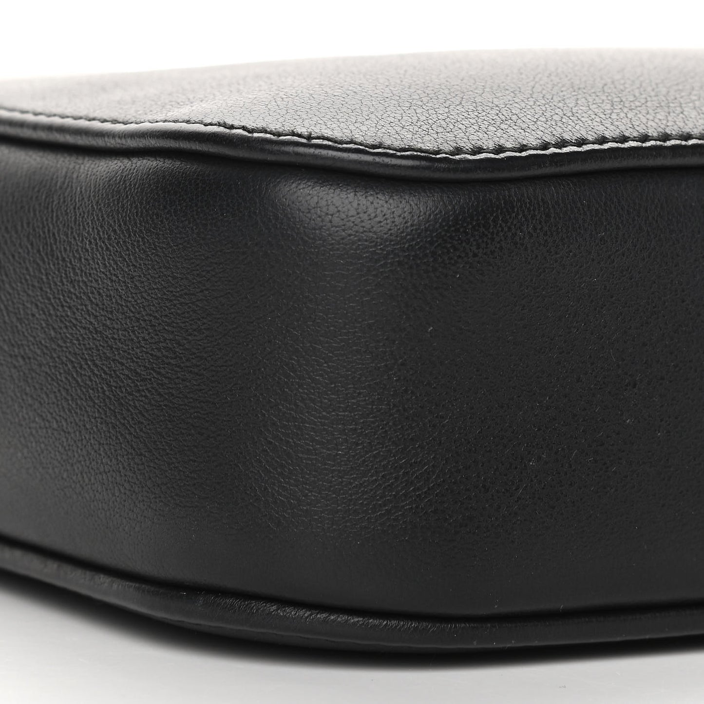 Calfskin Logo XS Everyday Camera Bag Black