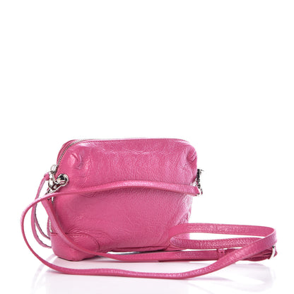 Balenciaga Agneau Arena Classic Silver Hardware XS Reporter Crossbody Rose Flamingo 3 of 8