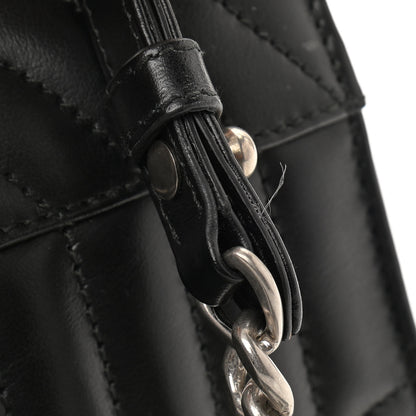 Prada City Calfskin Saffiano Cahier Bag Black 9 of 9