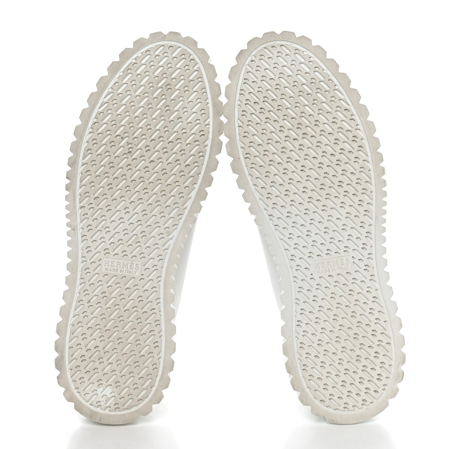 Hermes Calfskin Cross Sneakers 36 White 6 of 9