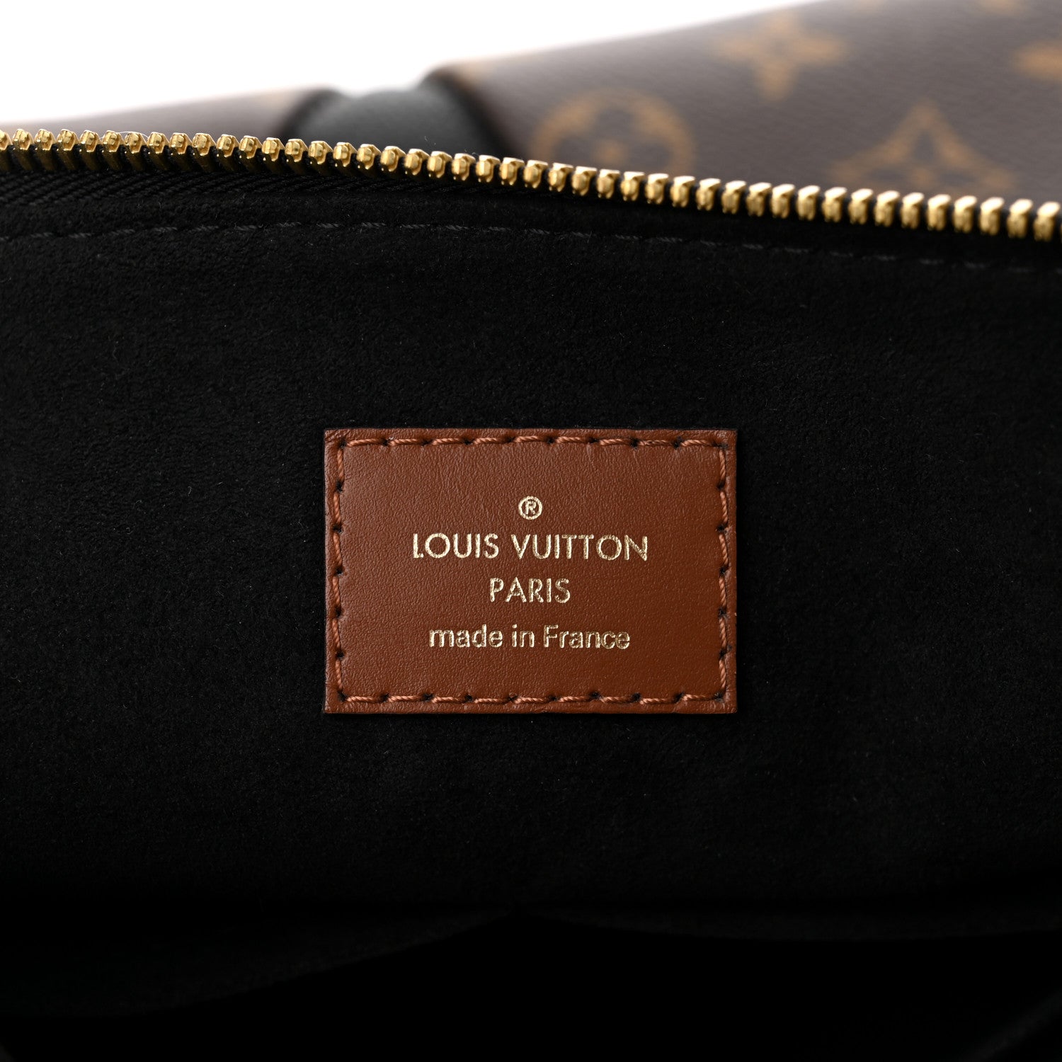 Louis Vuitton Monogram V Tote MM Black 6 of 9