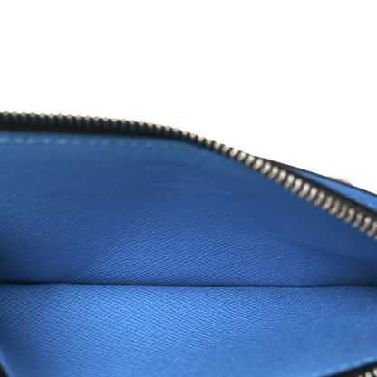 Louis Vuitton Taigarama Coin Card Holder Blue Lagoon 5 of 7