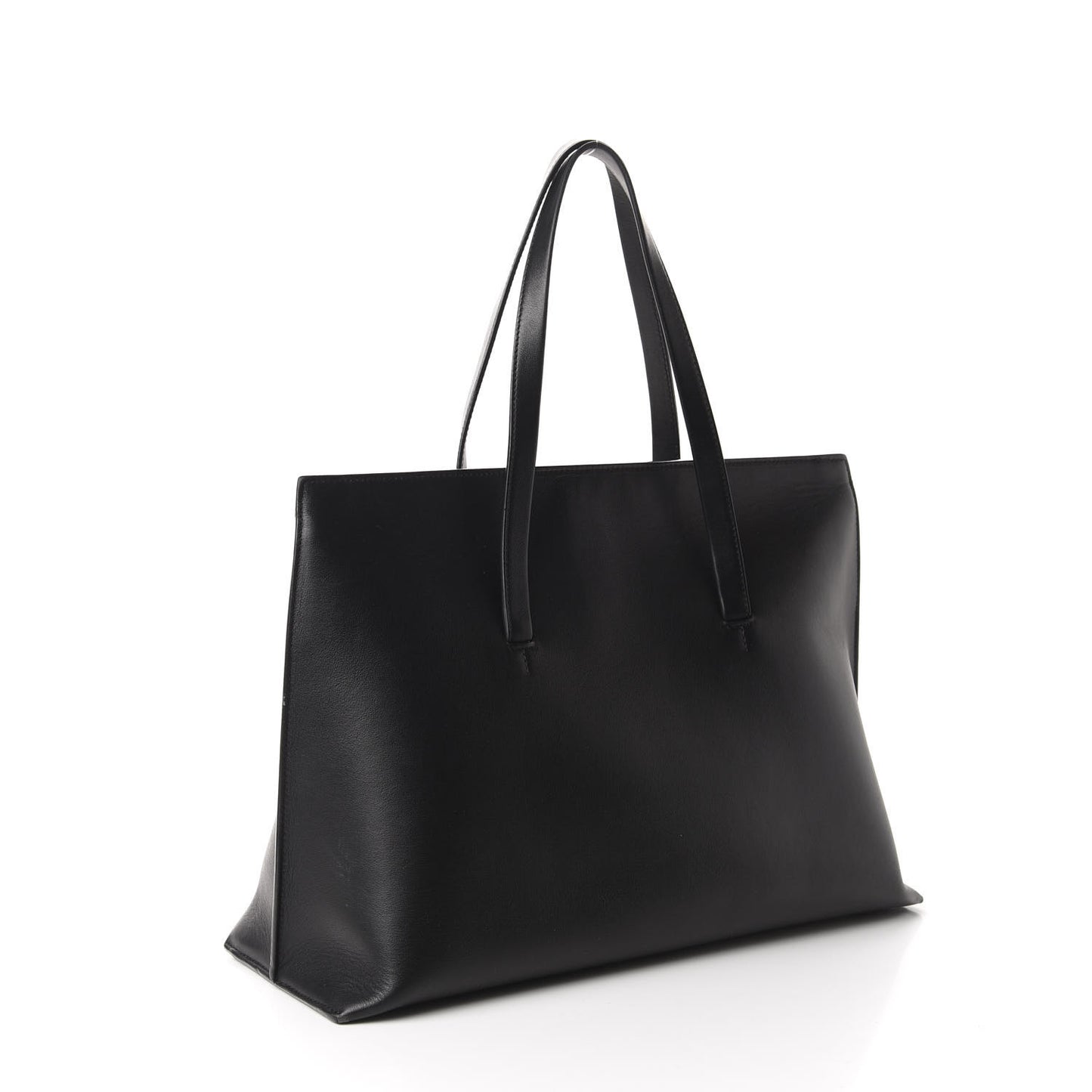 Calfskin Serena Tote Black