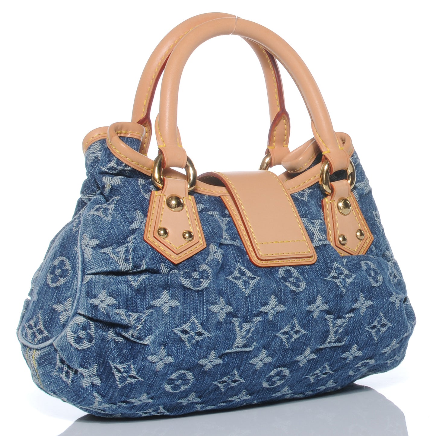 Denim Pleaty Blue