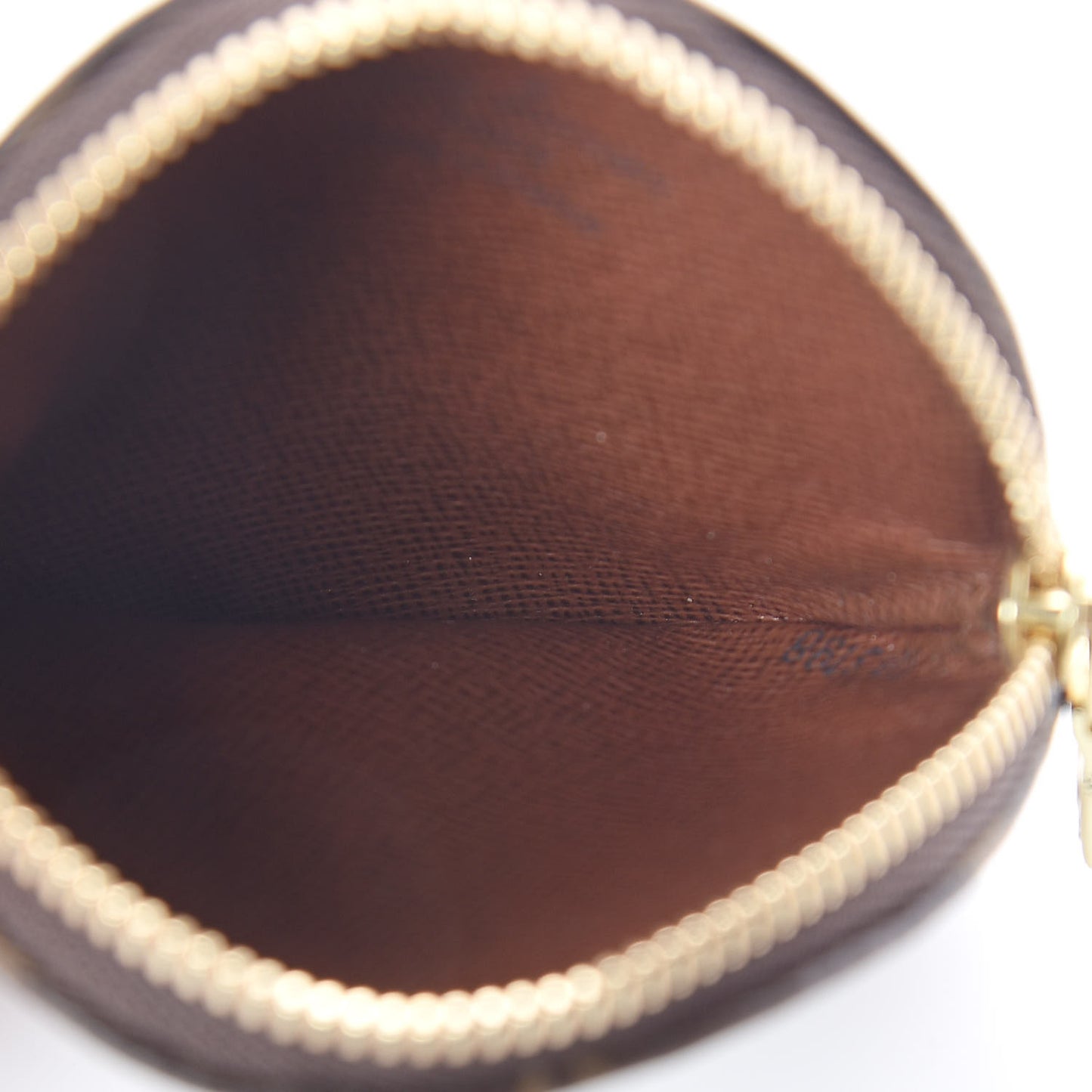 Monogram Round Coin Purse