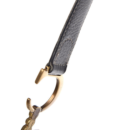 Christian Dior Calfskin Double Saddle Bag Black 10 of 11
