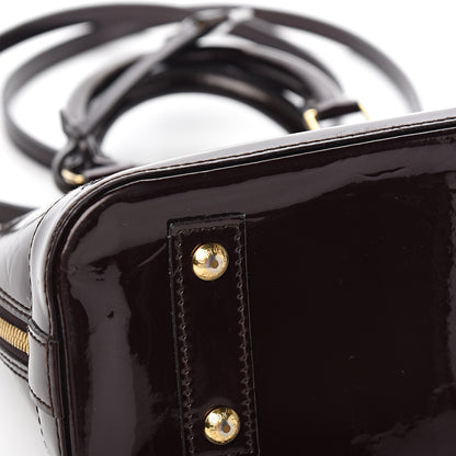 Louis Vuitton Vernis Alma BB Amarante 8 of 10