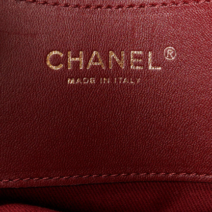 Chanel Lambskin Quilted Large Just Mademoiselle Bowling Bag Black 7 of 11