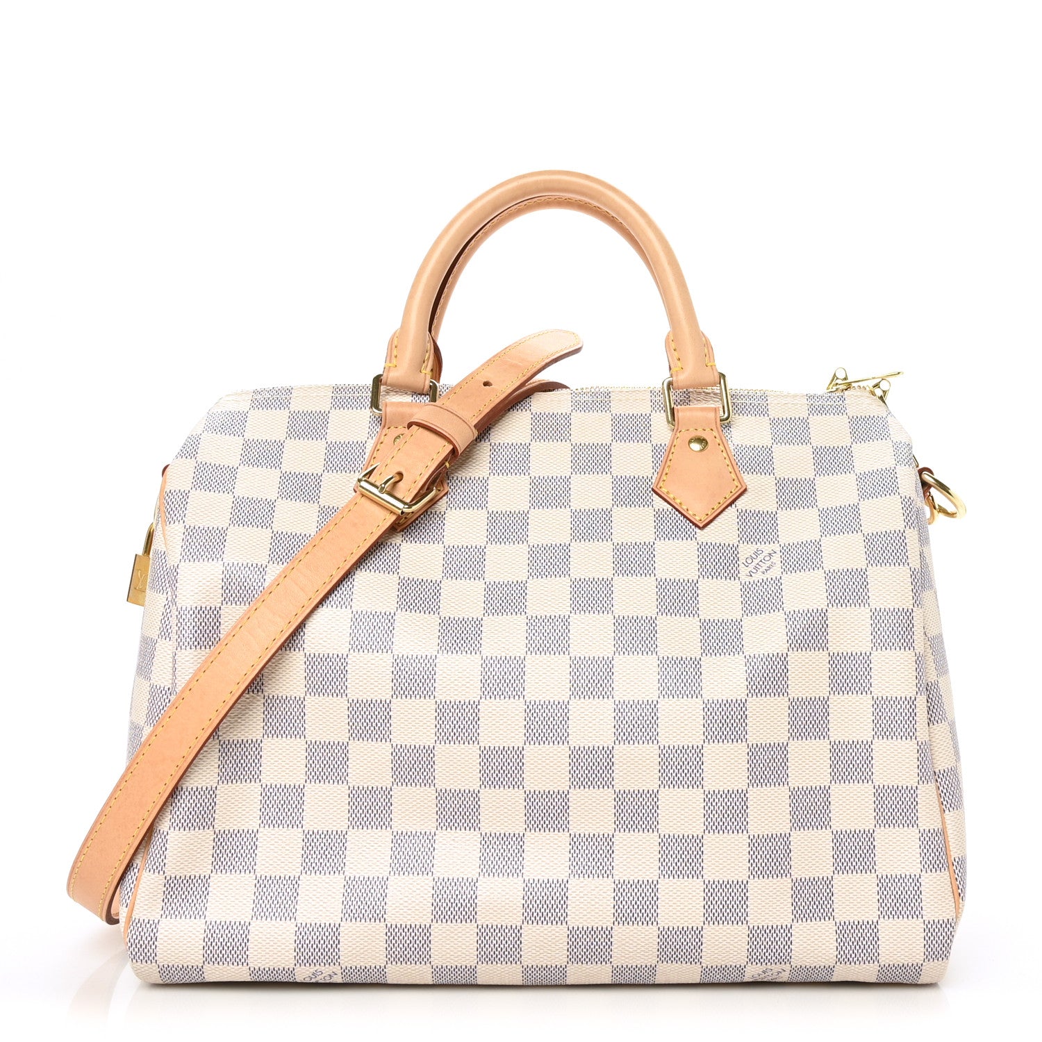 Louis Vuitton Damier Azur Speedy Bandouliere 30 1 of 10