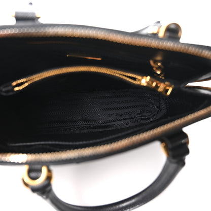 Prada Saffiano Lux Small Promenade Tote Black 5 of 10