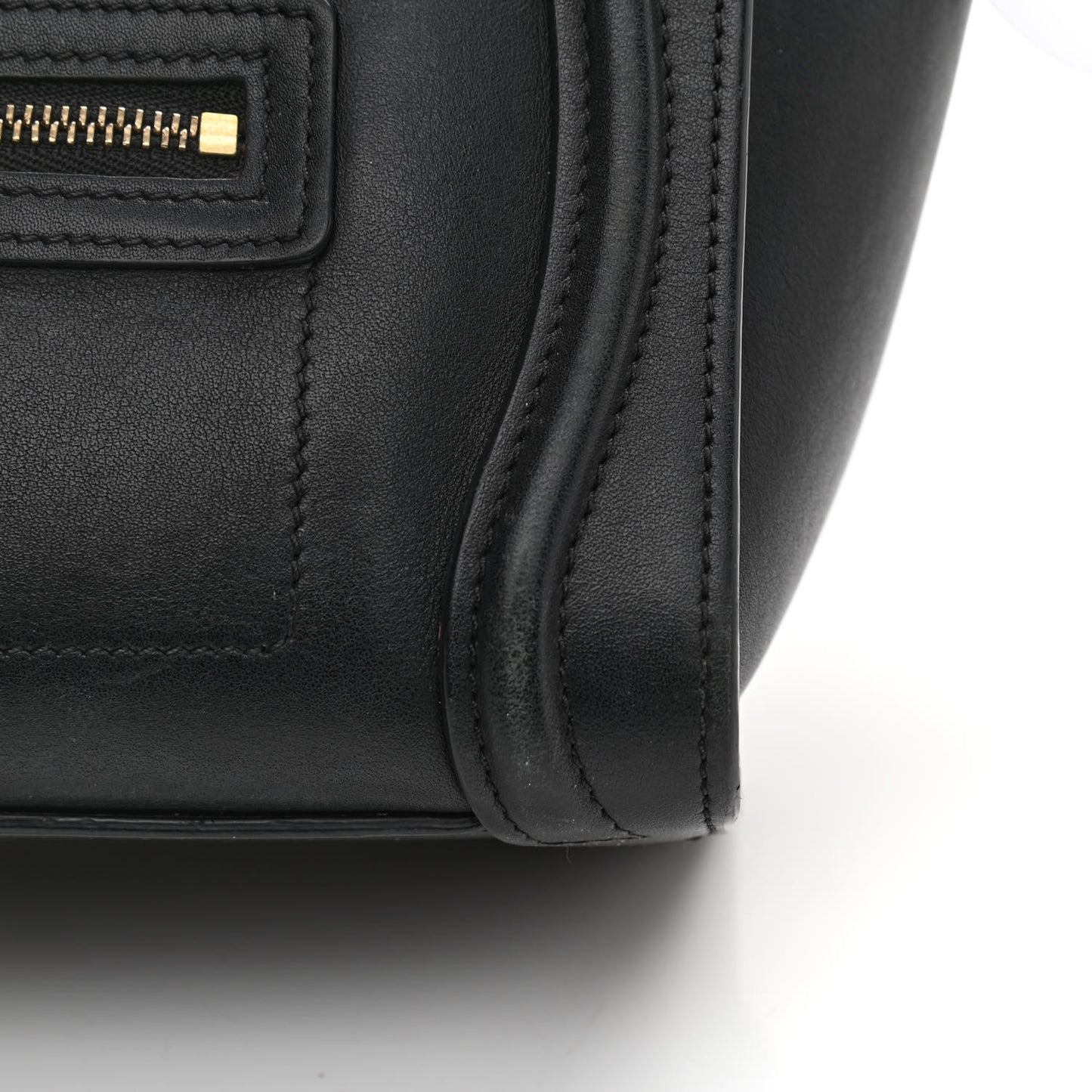 Smooth Calfskin Nano Luggage Black