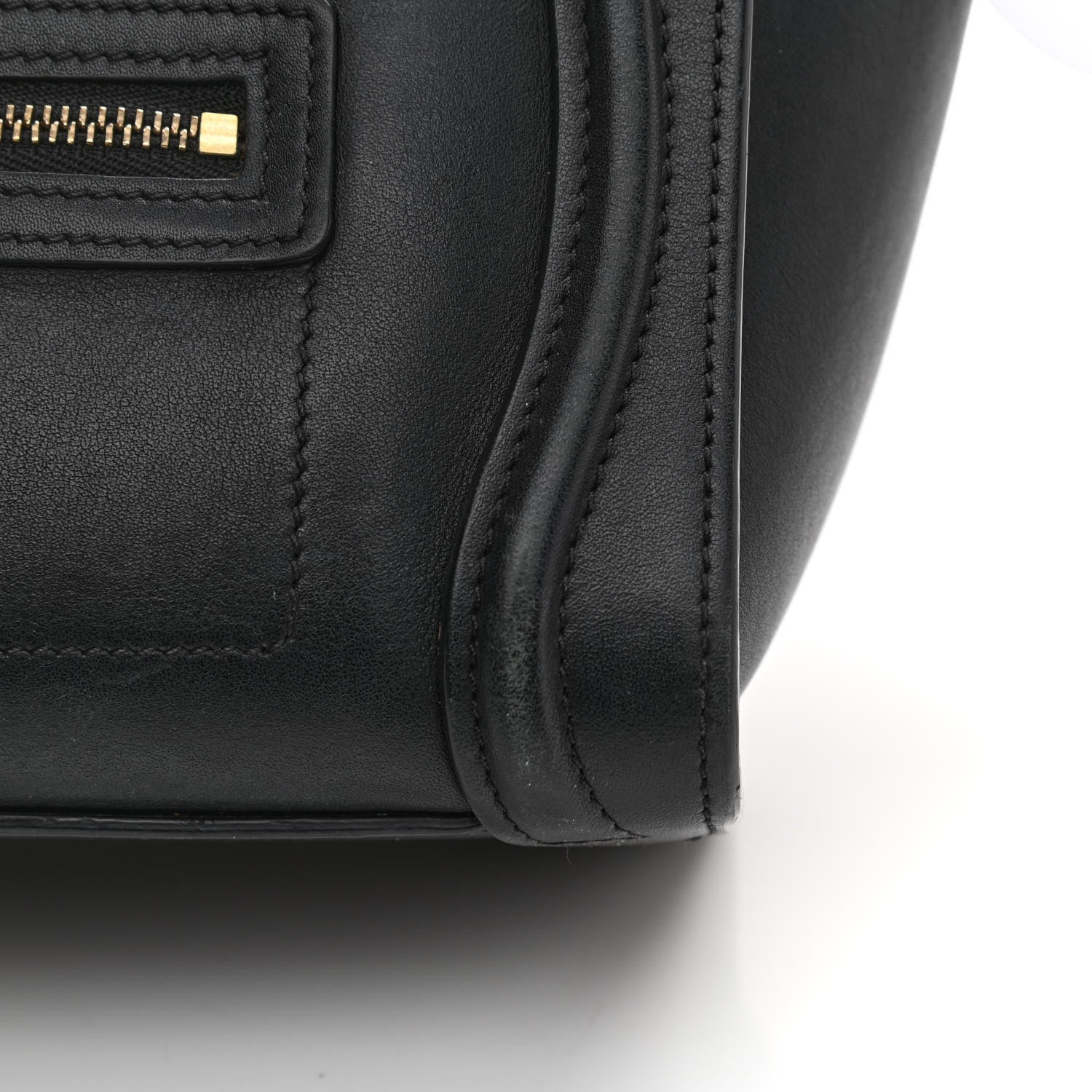 Celine Smooth Calfskin Nano Luggage Black 17 of 17