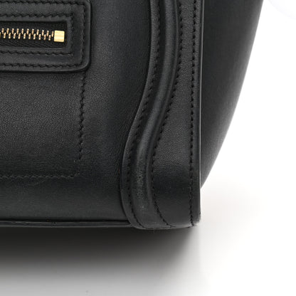 Celine Smooth Calfskin Nano Luggage Black 17 of 17