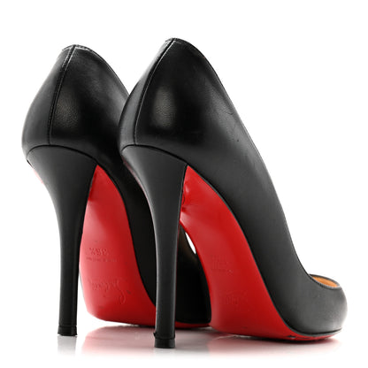 Christian Louboutin Nappa Apostrophy 100 Pumps 36.5 Black 5 of 12