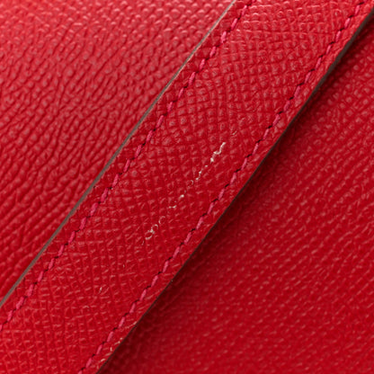 Hermes Epsom Constance 24 Rouge Casaque 10 of 14